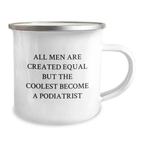 Podiatrist Keepsake Camping Mug for Him Birthday Gift - Image 2