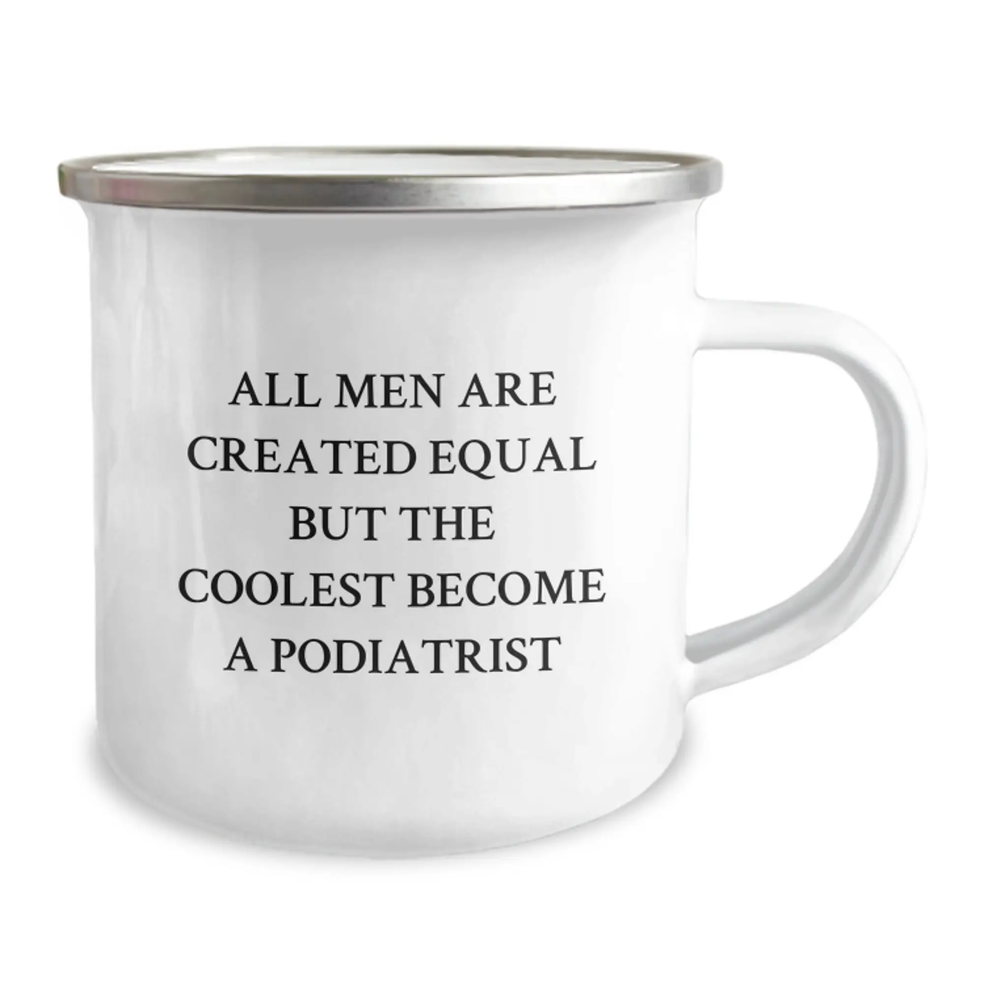 Podiatrist Keepsake Camping Mug for Him Birthday Gift - Image 2