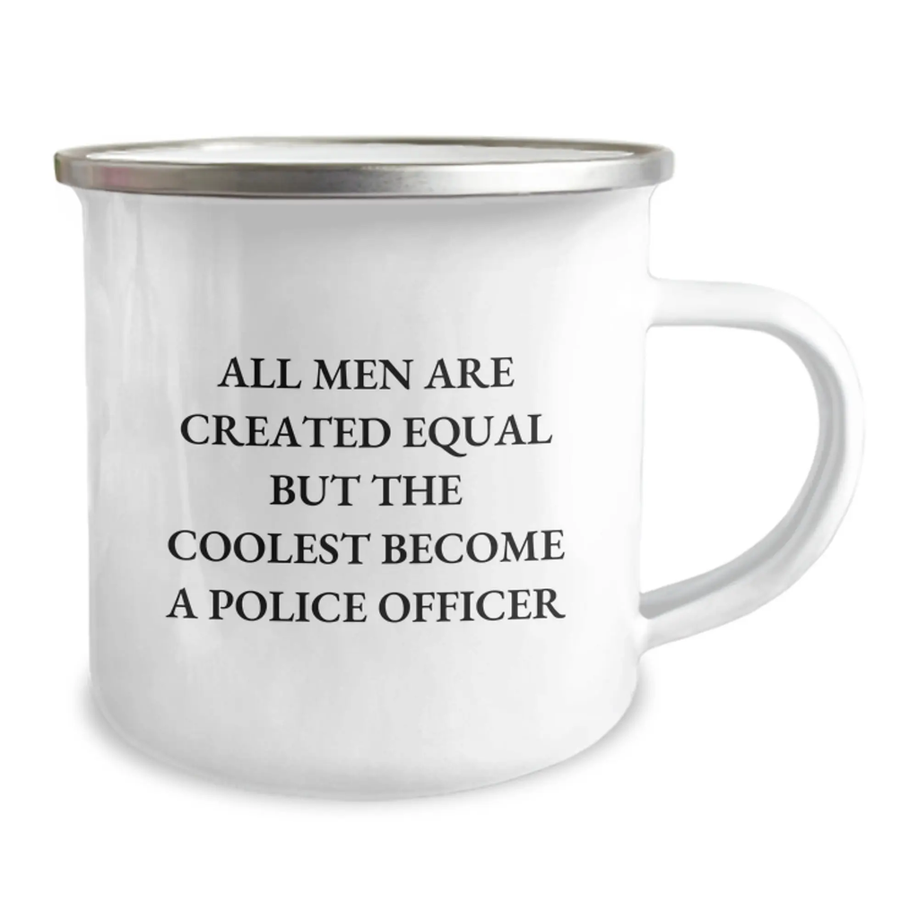 For Him Keepsake Police Officer Camping Mug – Christmas Gift - Image 2