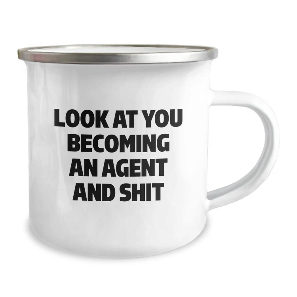 Bold Agent Camping Mug for Friends Novelty Birthday Unforgettable Gift - Image 2