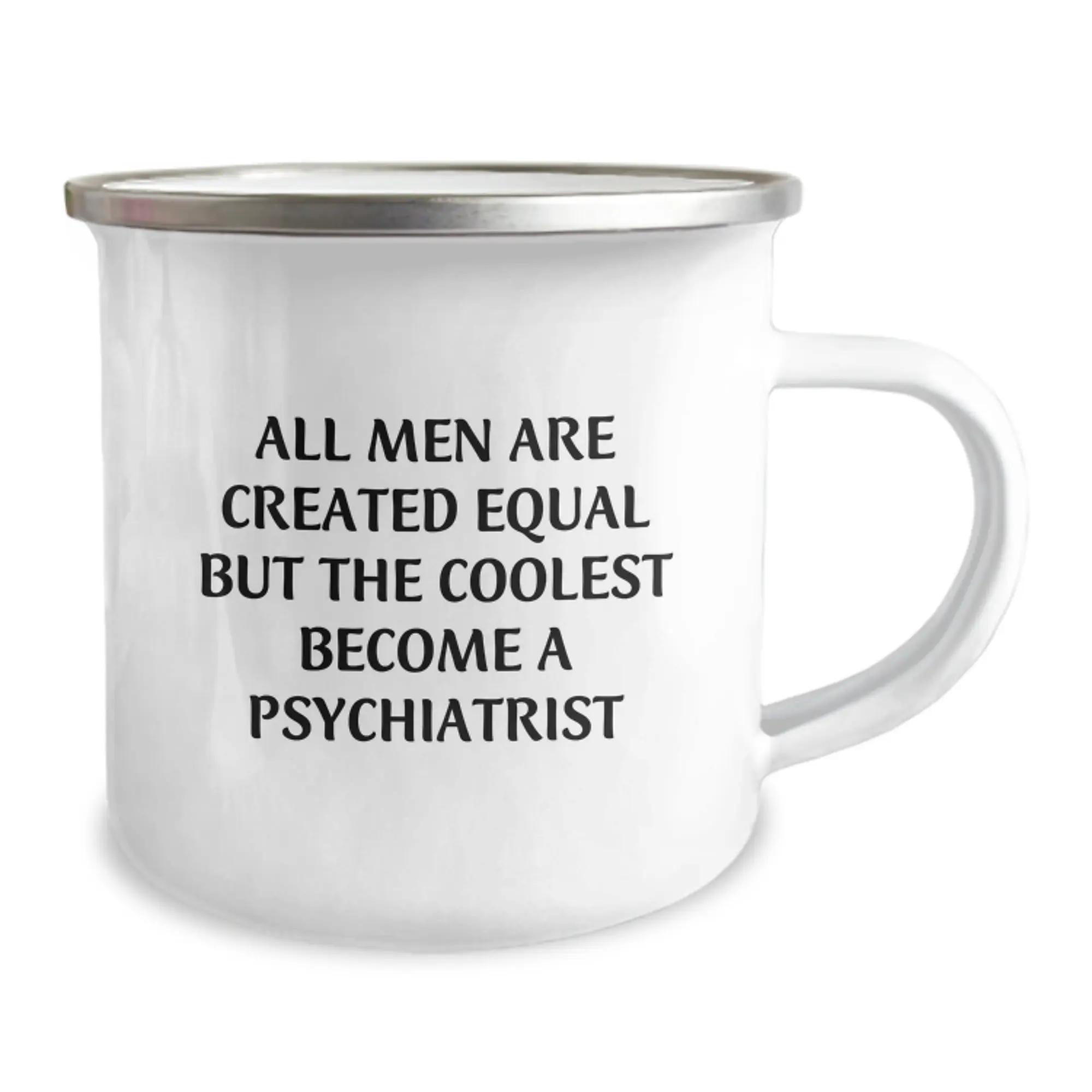 Psychiatrist Camping Mug – Birthday Gift for Coworkers – Idea Keepsake - Image 2