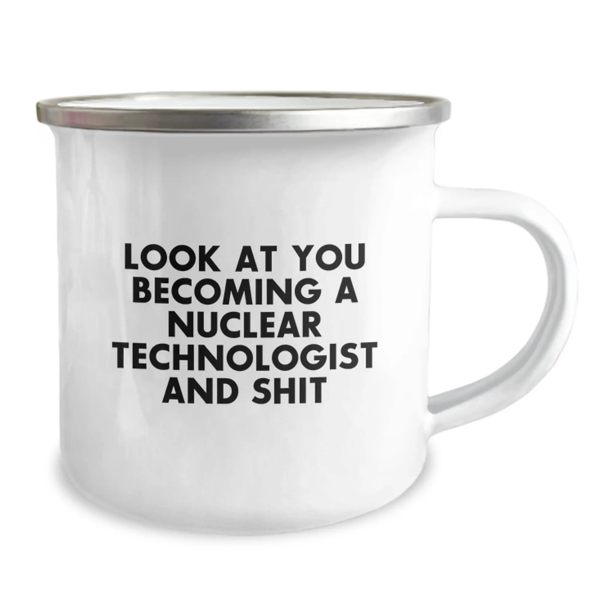 Funny Nuclear Technologist Gifts, Insulting Nuclear Technologist Mug for Graduation, Gifts from Friends - Image 2