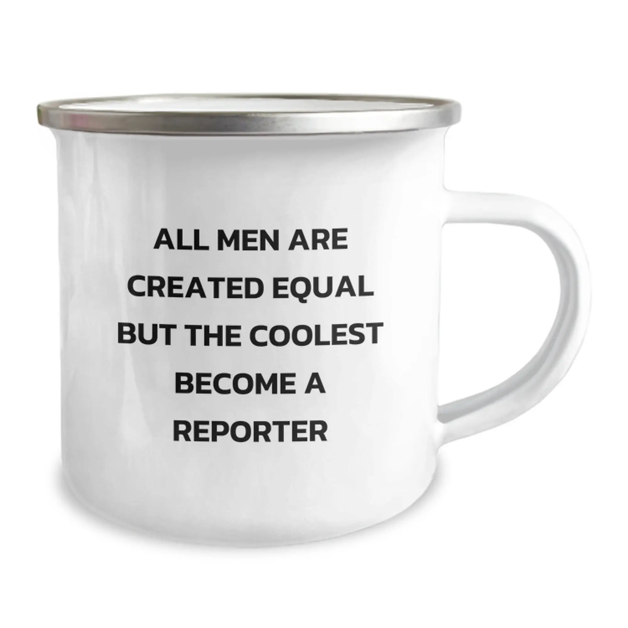 Reporter Camping Mug Novelty Birthday Gift for Friends – Coolest Become - Image 2