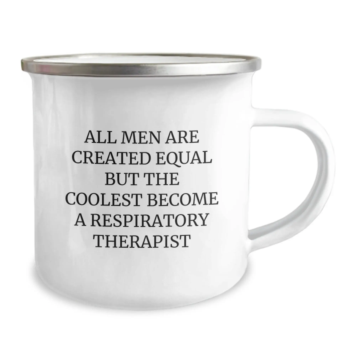 Christmas Gift for Her - Inspiring Respiratory Therapist Camping Mug - Image 2