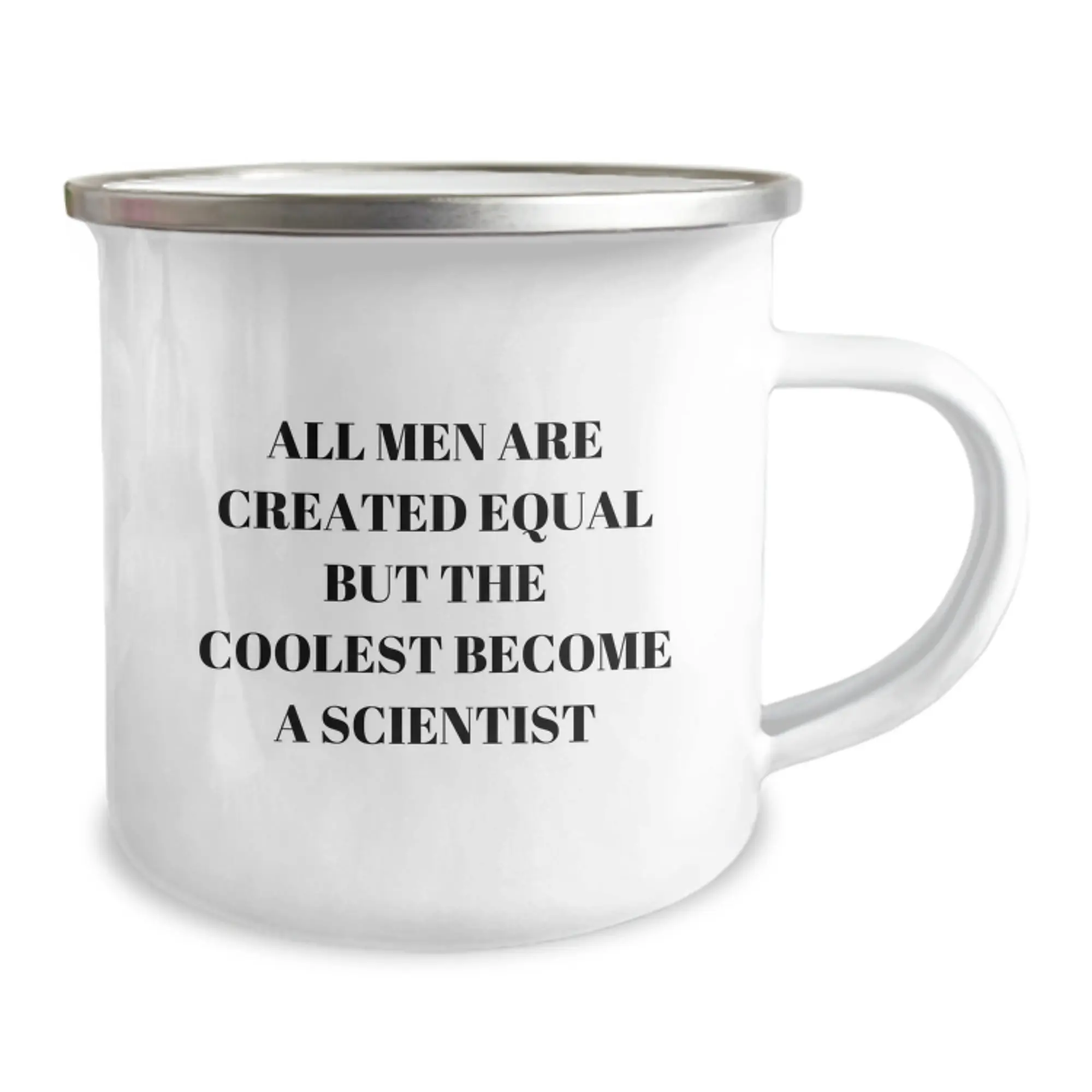 For Him Keepsake Birthday Gift Scientist Camping Stainless Mug - Image 2