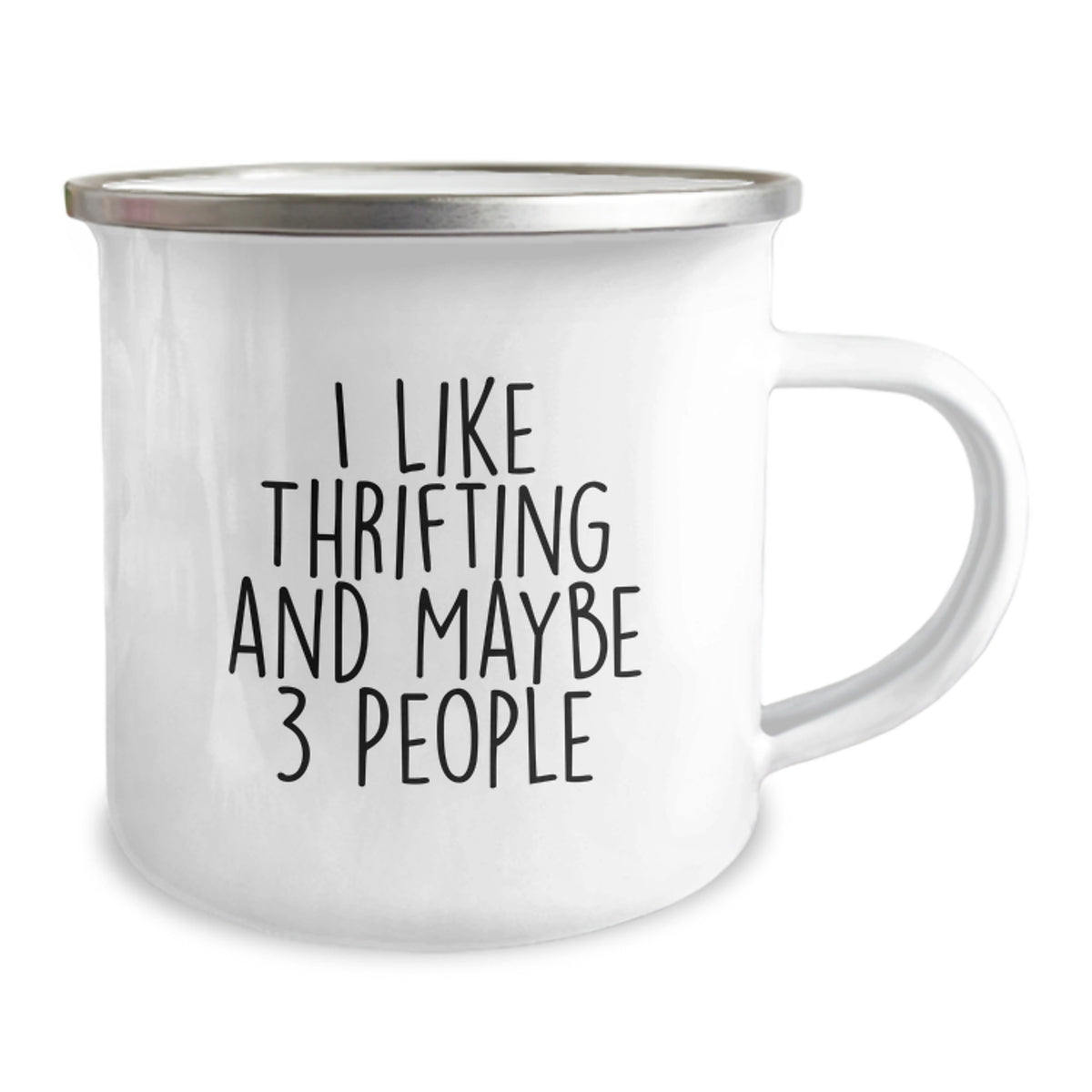 Thrifting Camping Mug Gift for Him - I Like Thrifting Keepsake - Image 2