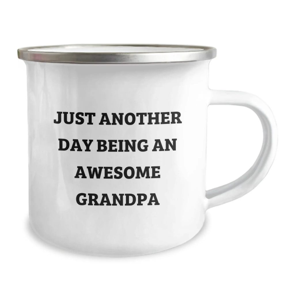 Grandpa Keepsake Camping Mug Birthday Gift for Him - Image 2