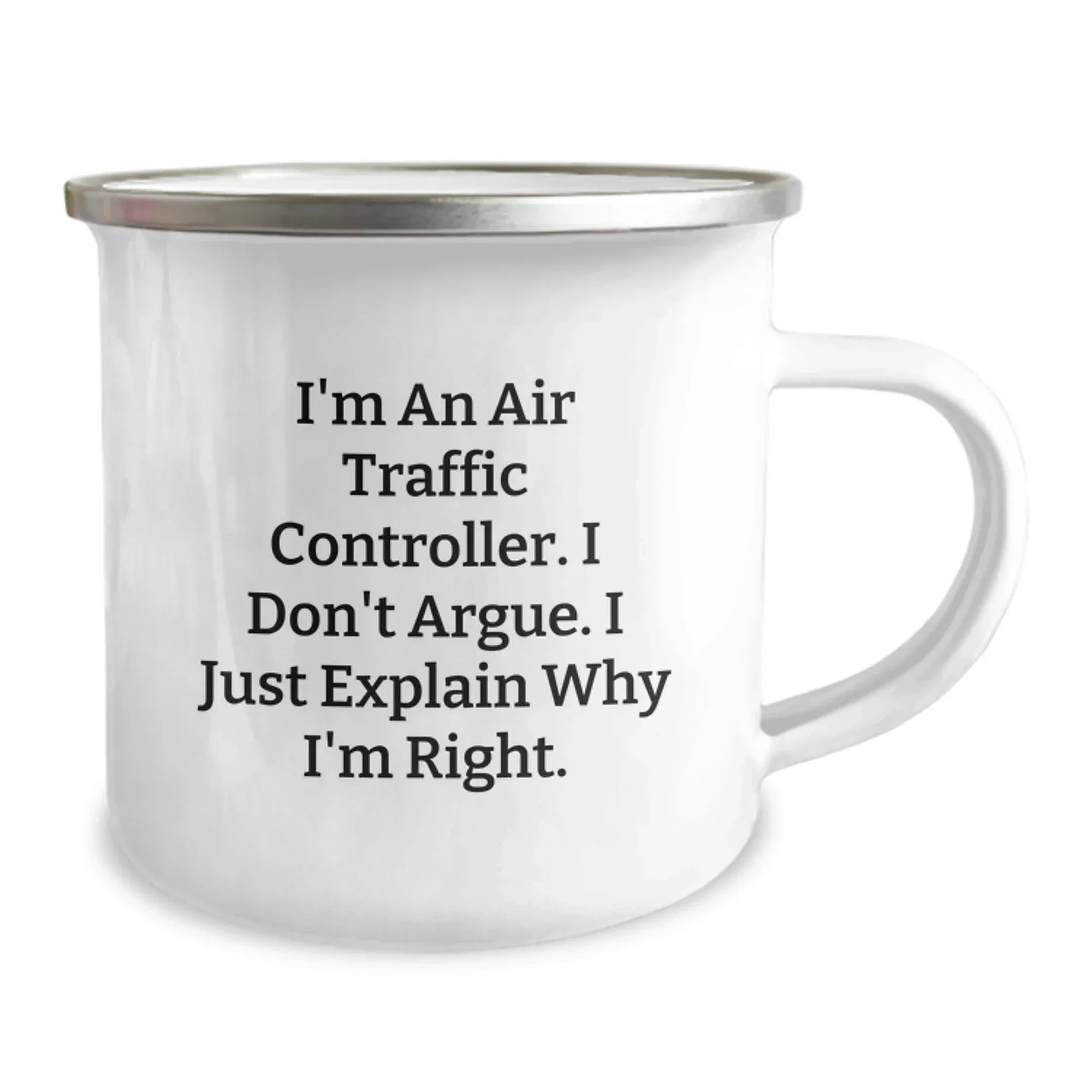 Funny Air Traffic Controller Gifts from Friends, Unique Christmas Unique Gifts for Air Traffic Controller, Inspirational Camping Mug