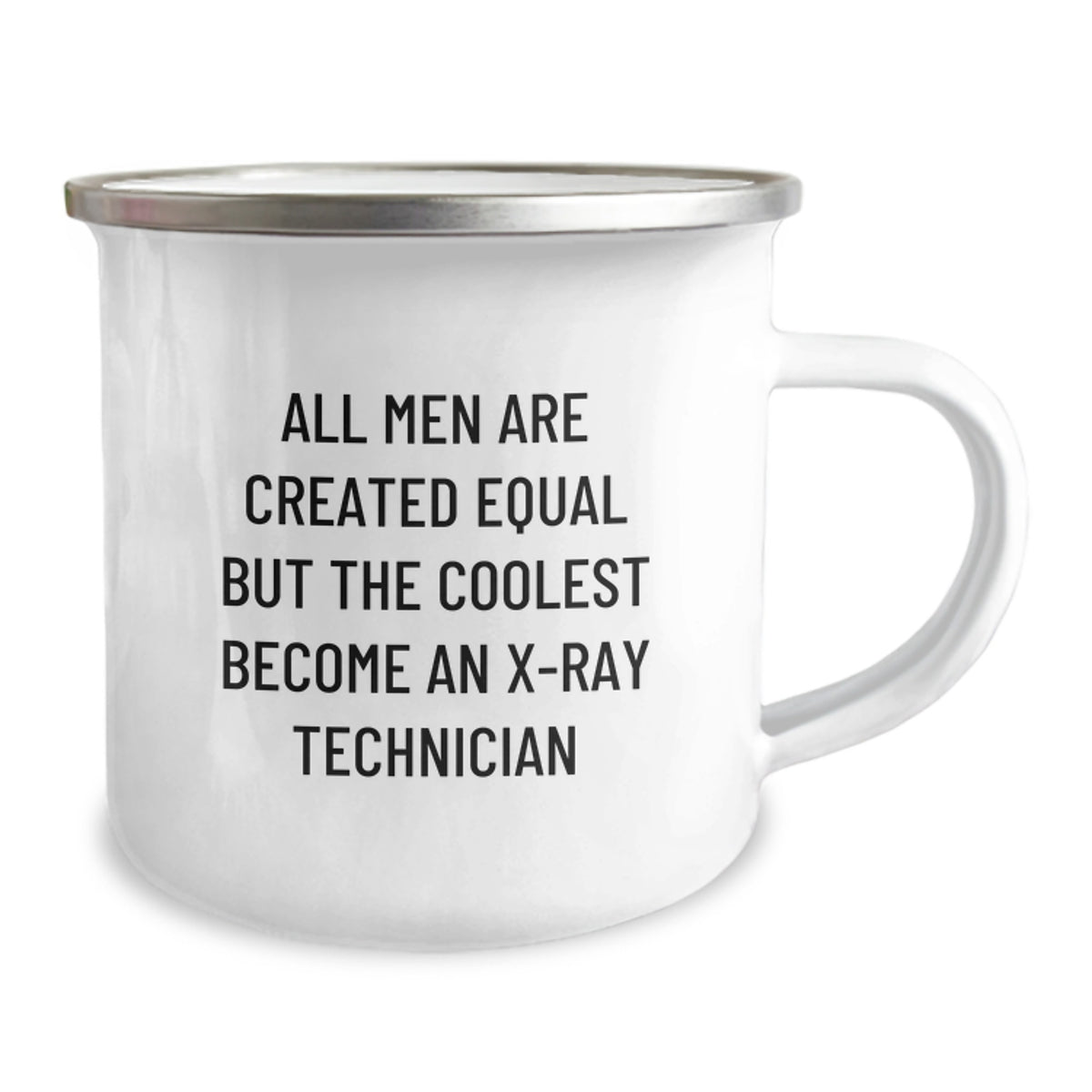 X-Ray Technician Gift for Him - A Humorous Keepsake Camping Mug - Image 2