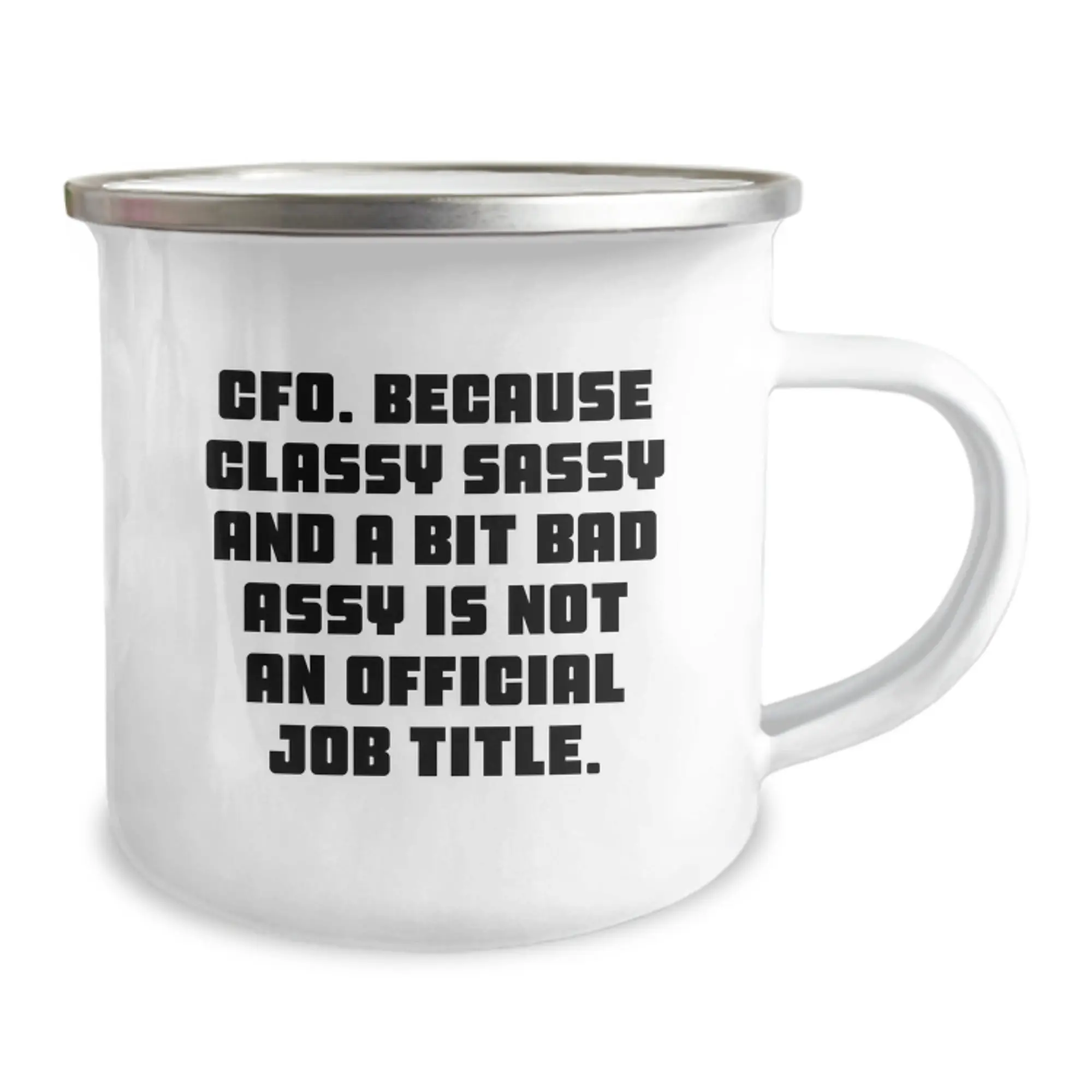 Funny CFO Gifts from Men - CFO Camping Mug for Women - Mother's Day Unique Gifts - Image 2