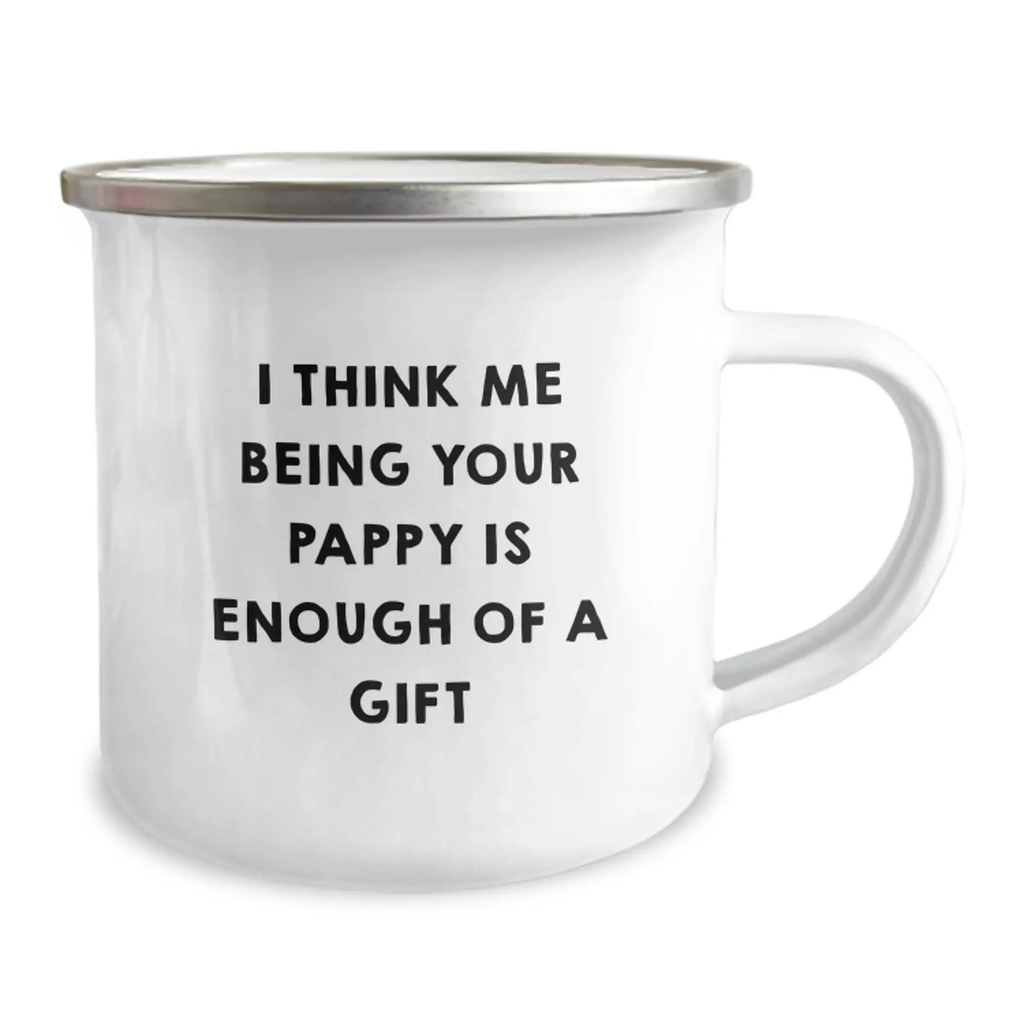 Pappy Keepsake Camping Mug Birthday Gift for Him – Durable Stainless - Image 2