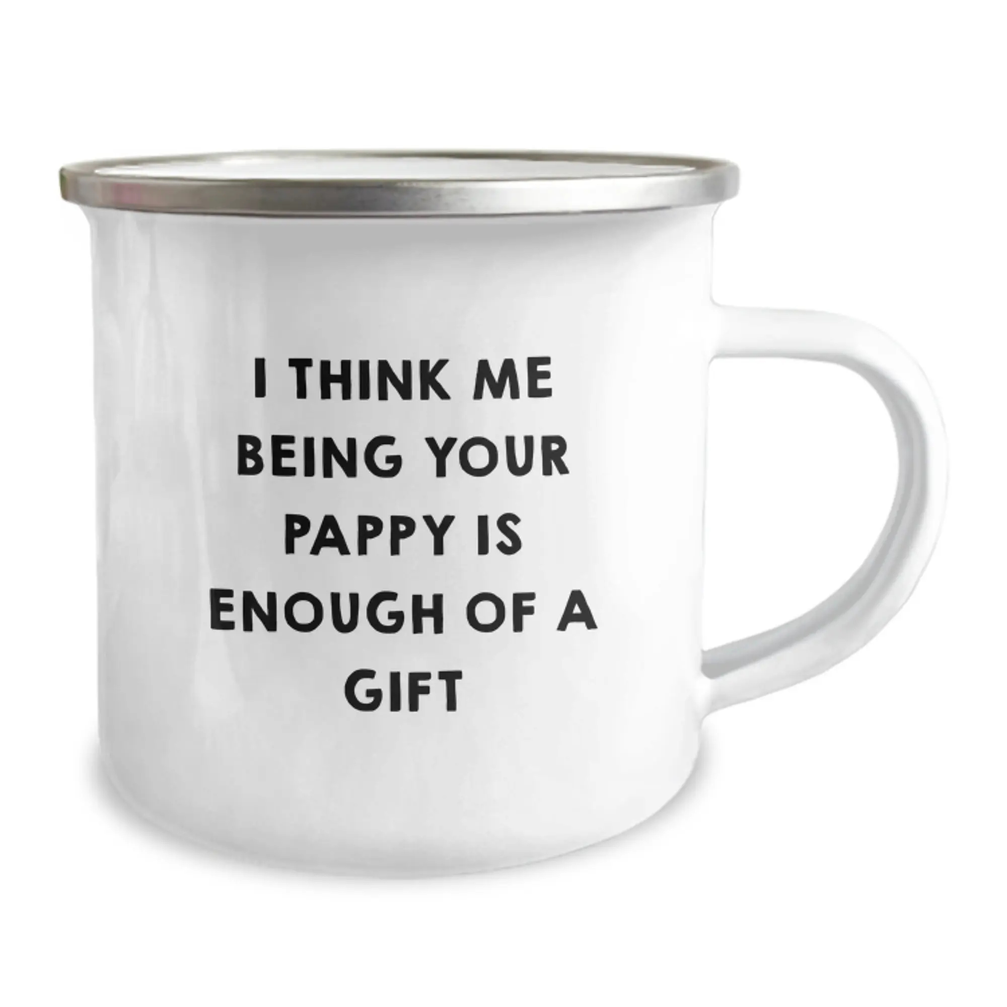 Pappy Keepsake Camping Mug Birthday Gift for Him – Durable Stainless - Image 2
