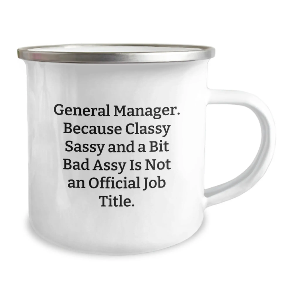 Birthday Gift for Her General Manager Camping Stainless Mug Present - Image 2