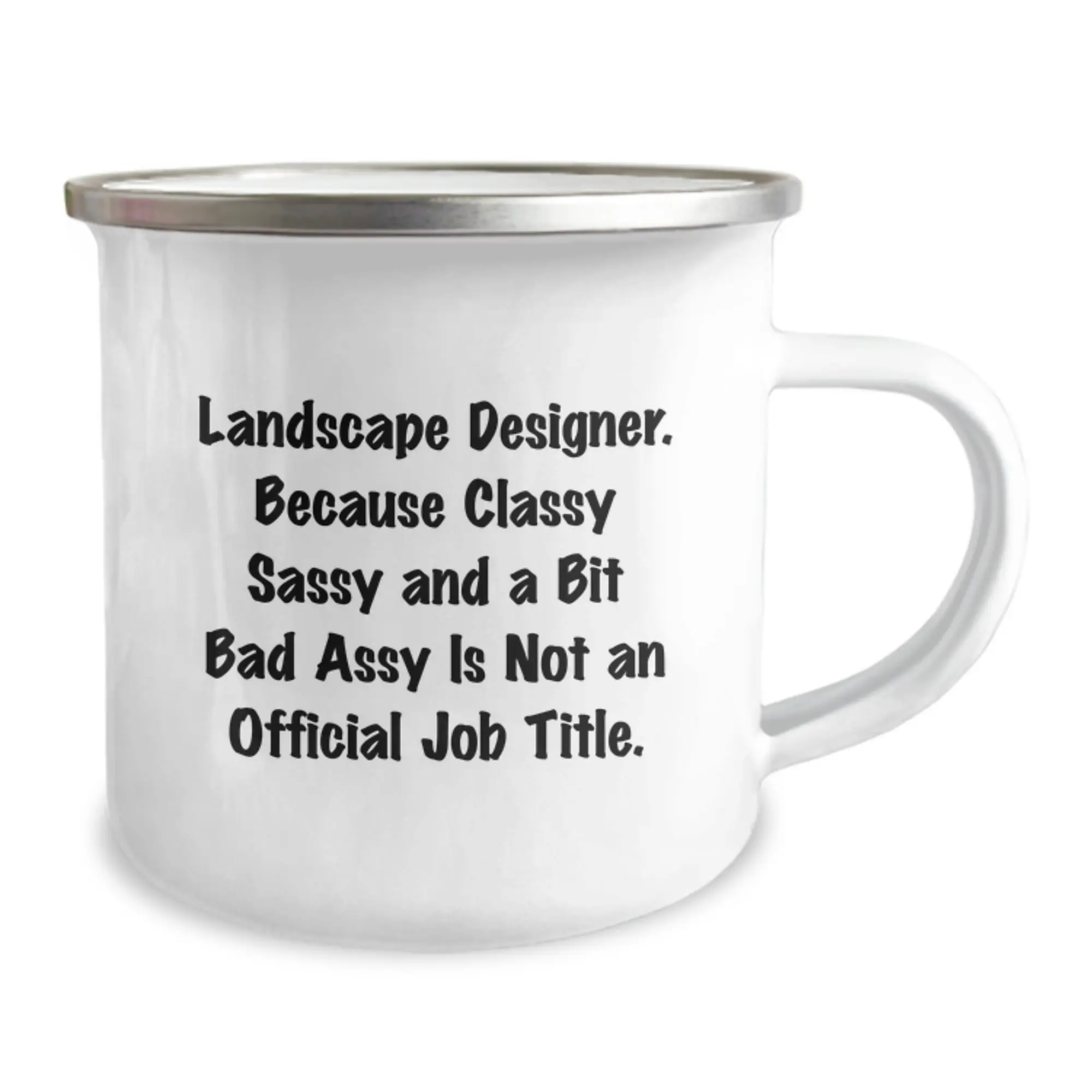 Sassy Bad Assy Landscape Designer Mug for Neighbors Birthday Gift - Image 2