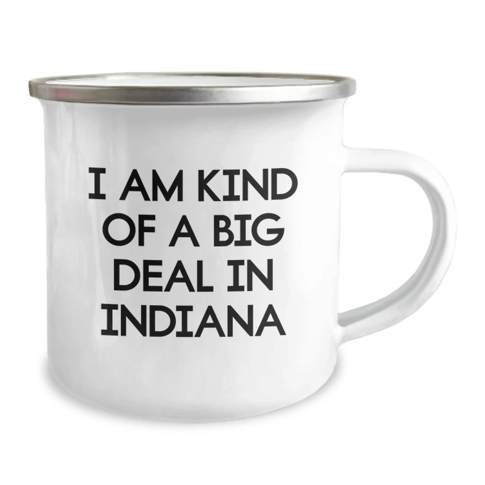 Funny Indiana Camping Mug Gifts from Men to Friends, I Am Kind Of A Prime Selection In Indiana - Image 2