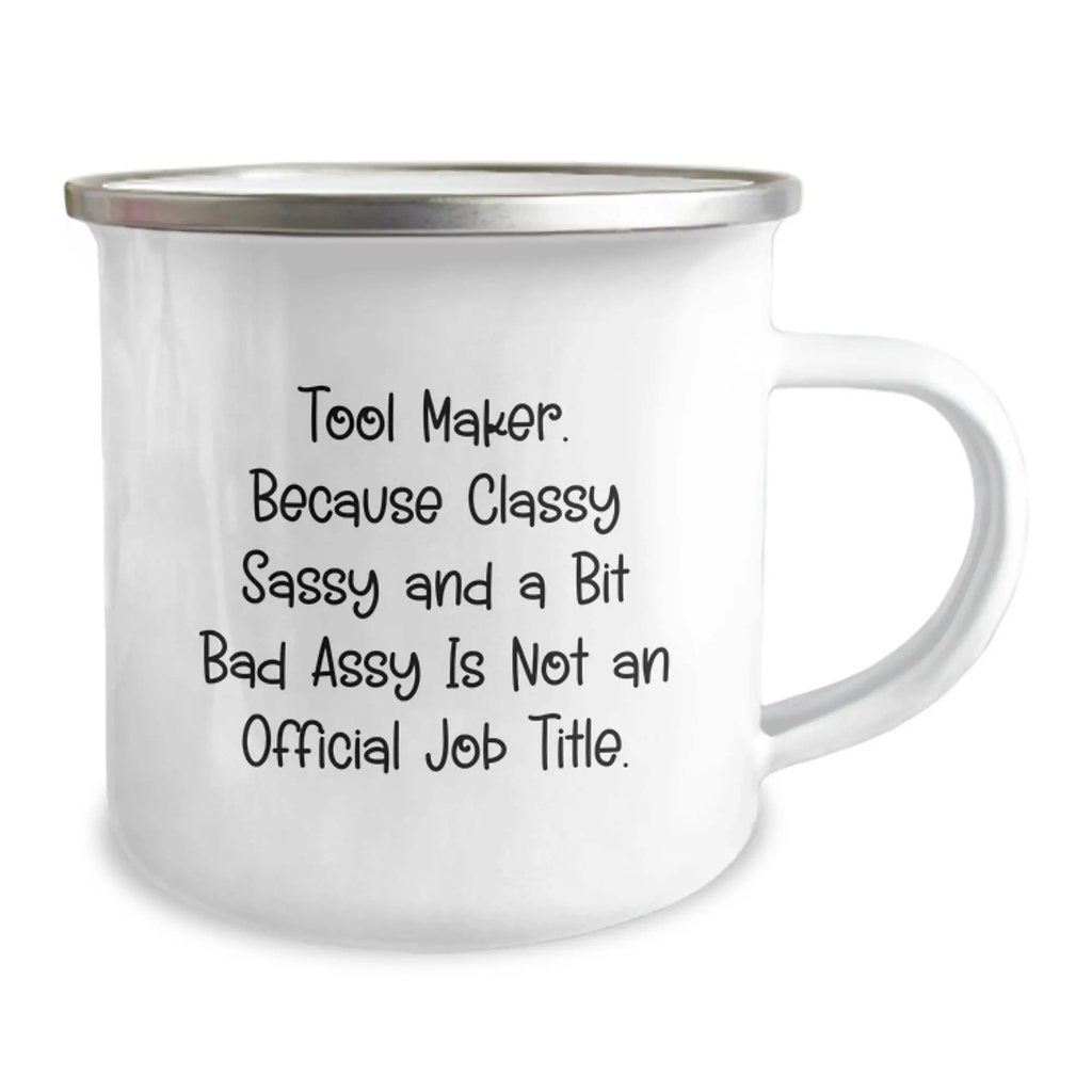 Birthday Gift Camping Mug for Her Tool Maker Present - Image 2