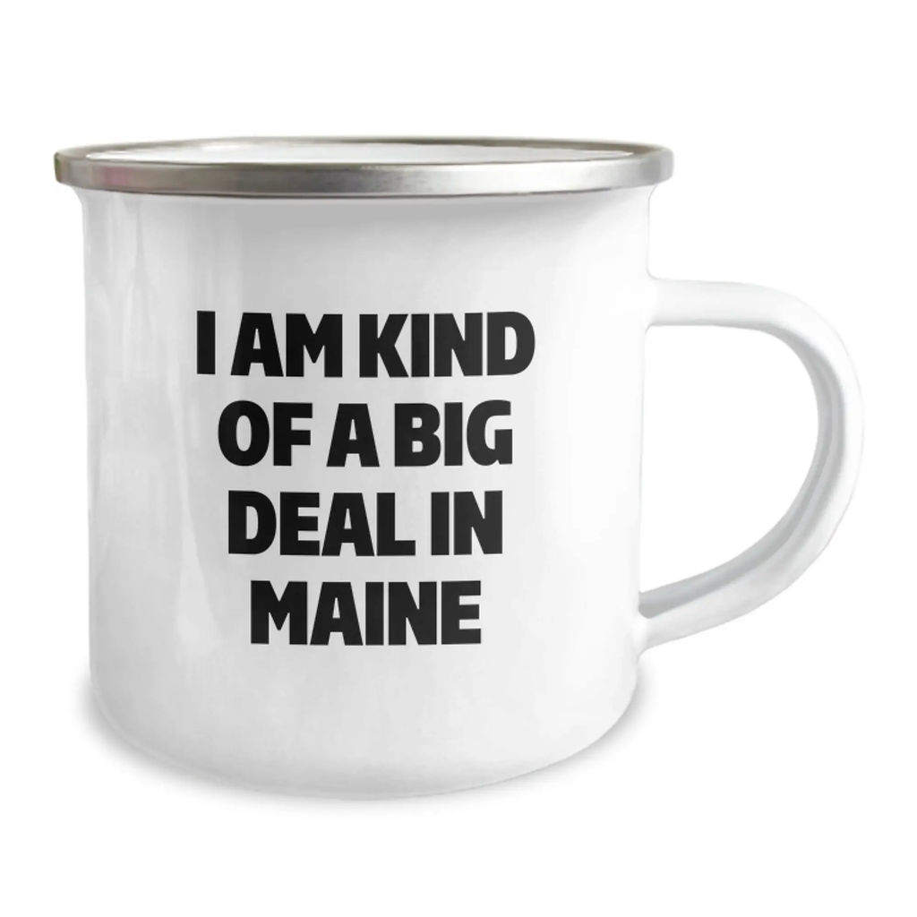 Maine Gifts for Friends and Family, Funny Camping Mugs for Graduation Unique Gifts from Men - Image 2