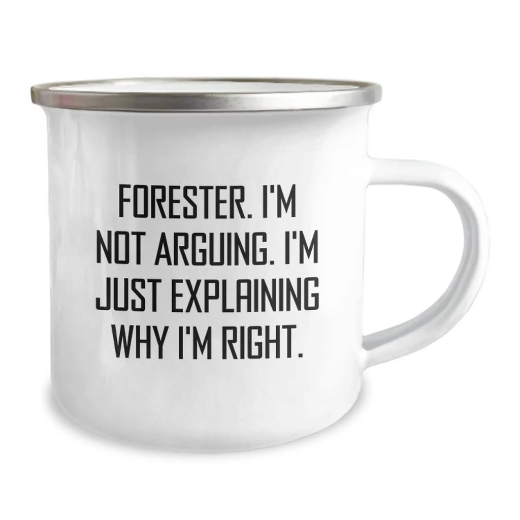 Funny Forester Camping Mug Gifts for Forester Graduation Unique Gifts from Friends - Image 2
