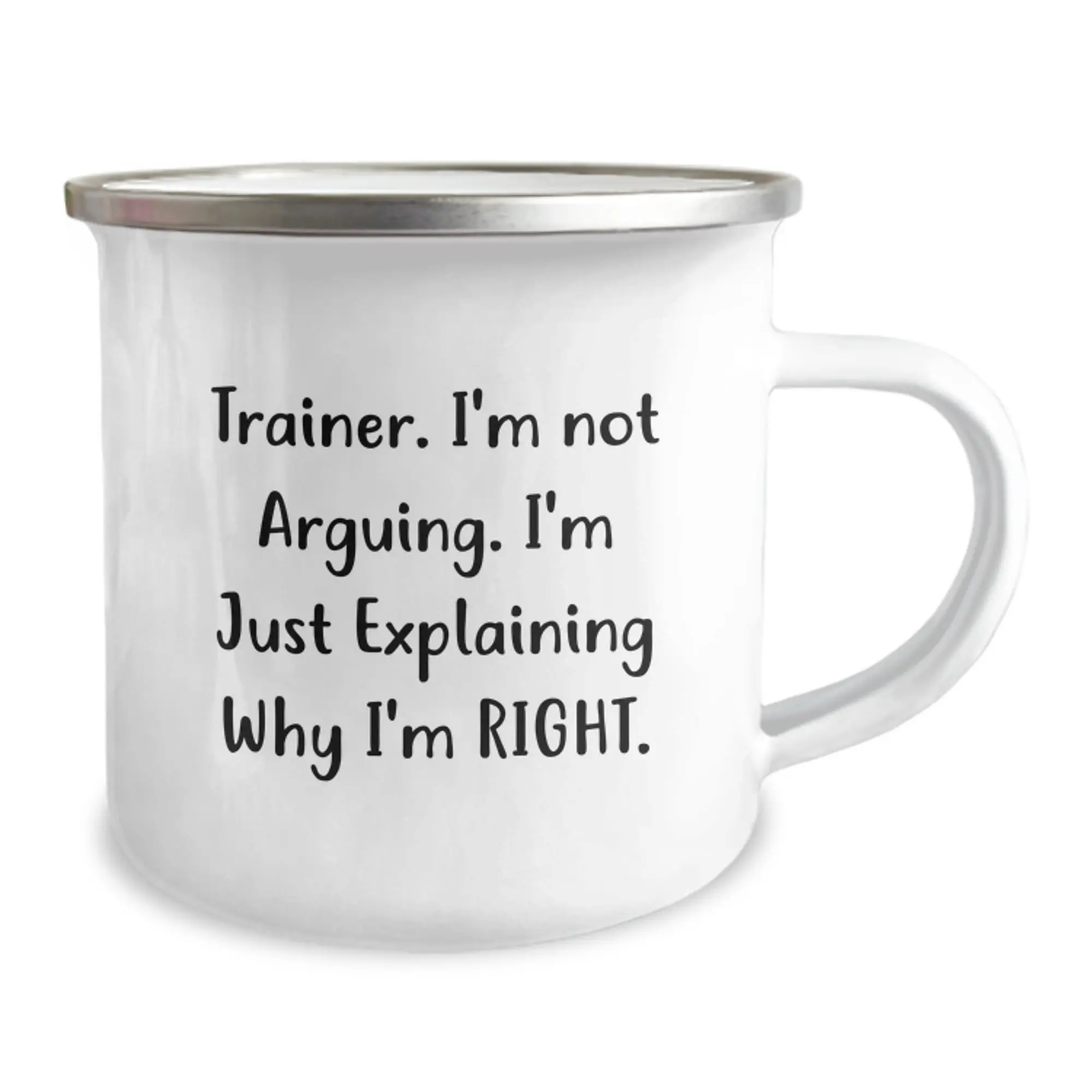 Trainer Keepsake Camping Mug for Him Birthday Gift – Surprising Humor - Image 2