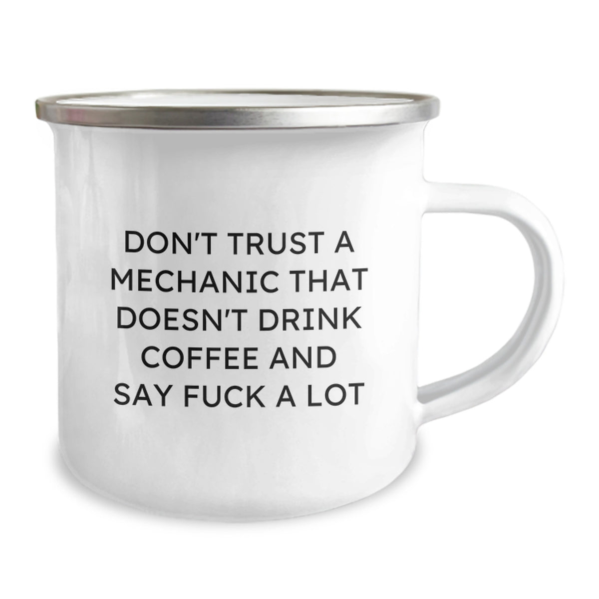 Christmas Gift for Her Funny Mechanic Mug - Don't Trust Quote - Image 2