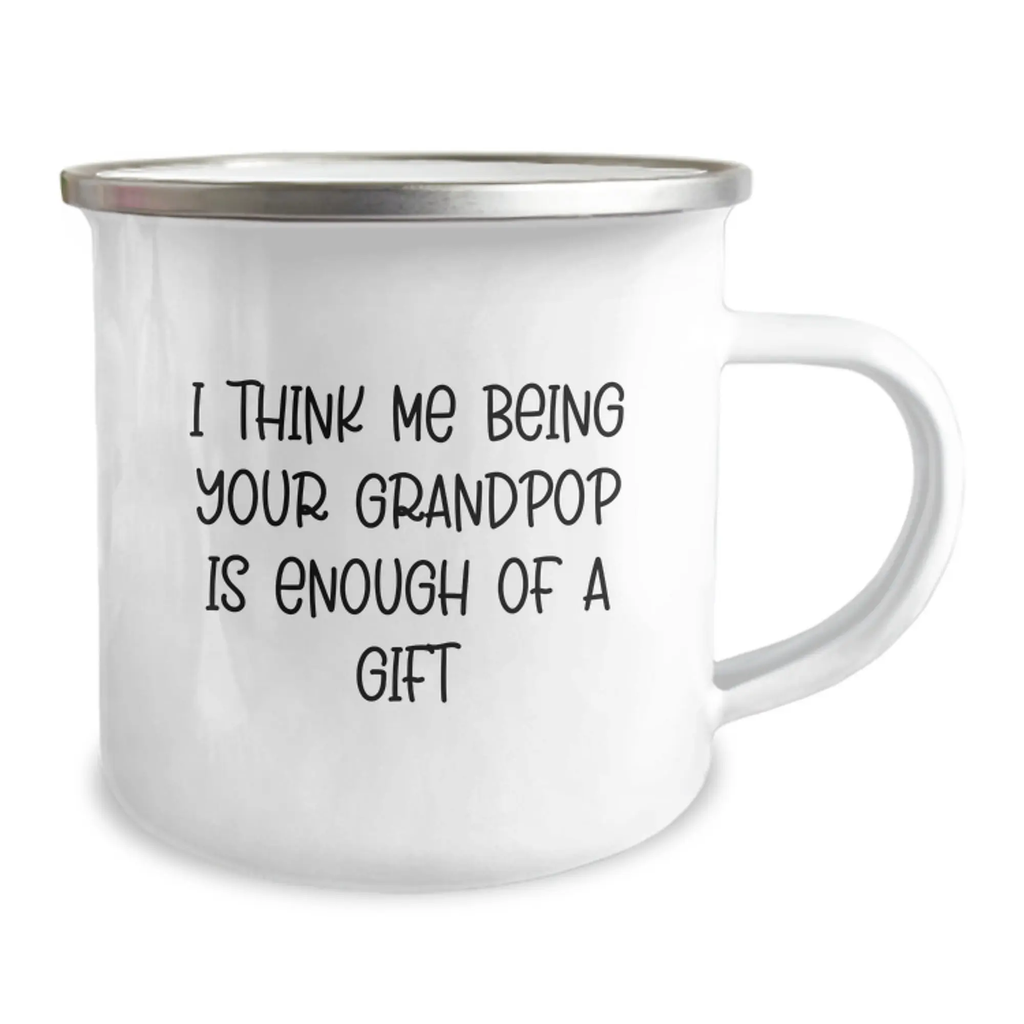 Grandpop Camping Mug Gift for Him - A Heartwarming Keepsake - Image 2