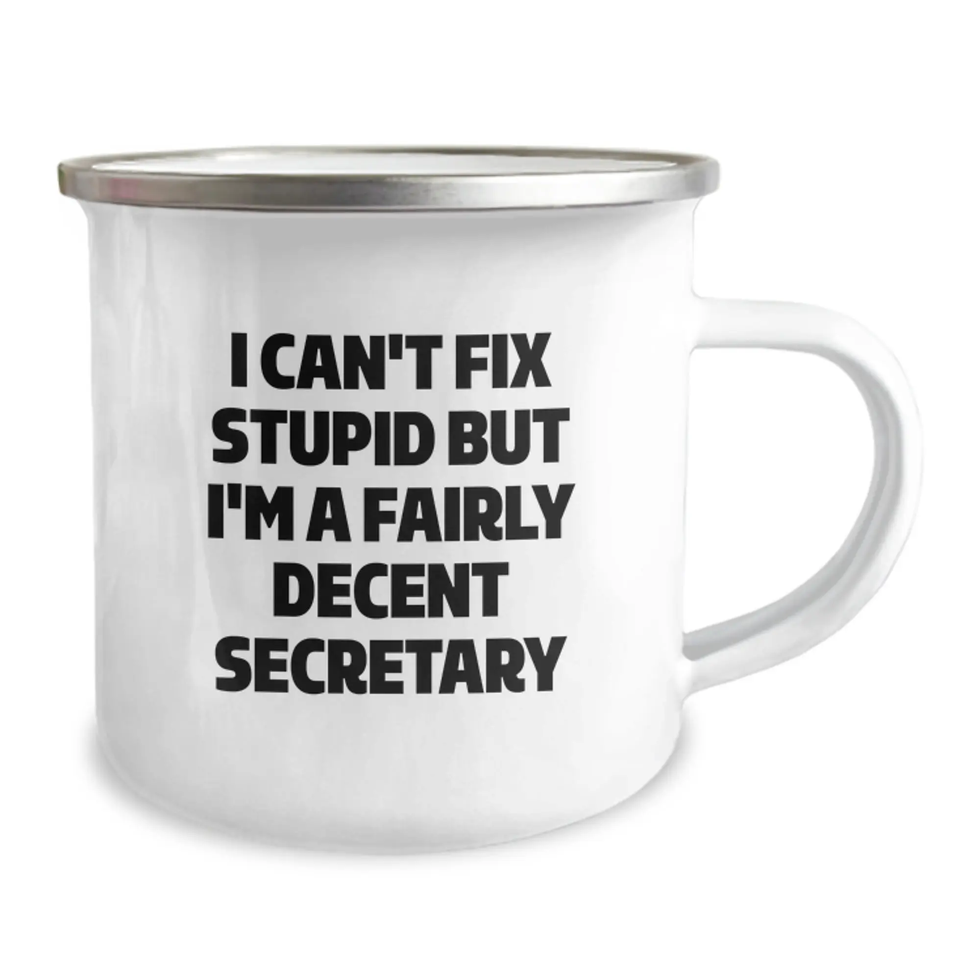 Funny Secretary Gifts, Camping Mug, Birthday Unique Presents, Gifts from Friends for Secretary - Image 2