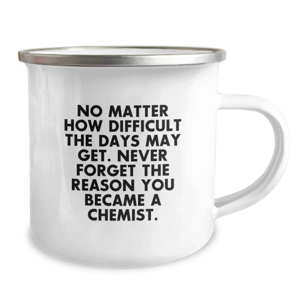 Gifts for Chemist Friends and Family - Funny Camping Mug for Men and Women Valentine's Unique Gifts