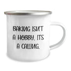 Baking Gifts for Family Friends Men Women Baking Enthusiasts from Men Women - Funny Quote Christmas Unique Gifts for Baking Lover Camping Mug