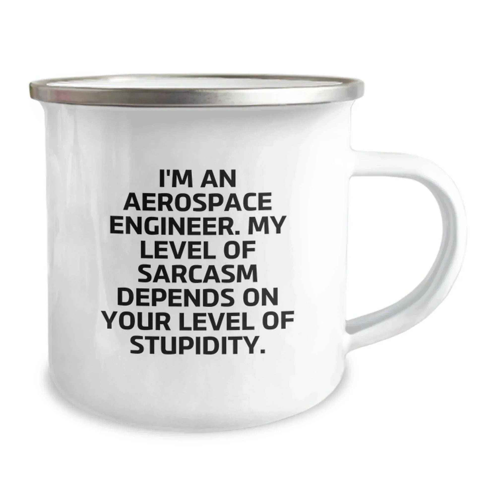 Unique Christmas Unique Gifts from Friends to Aerospace Engineer Men Funny Sarcasm Camping Mug