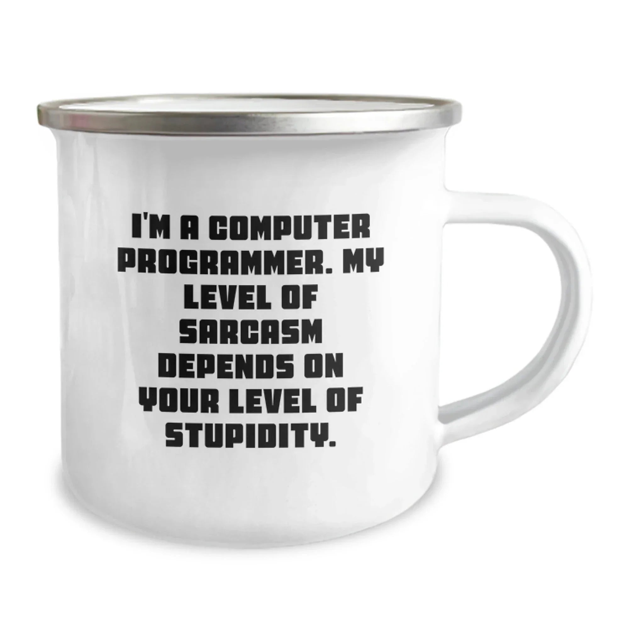 Funny Computer Programmer Gifts from Friends for Men - I'm A Computer Programmer Mug, Christmas Unique Gifts, Camping Mug