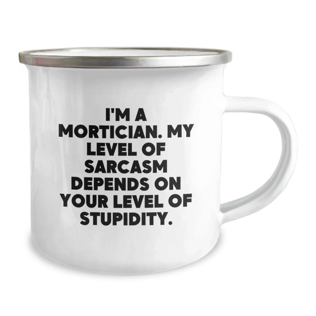 Funny Mortician Gifts from Men, Unique Christmas Memorable Present for Mortician Friends