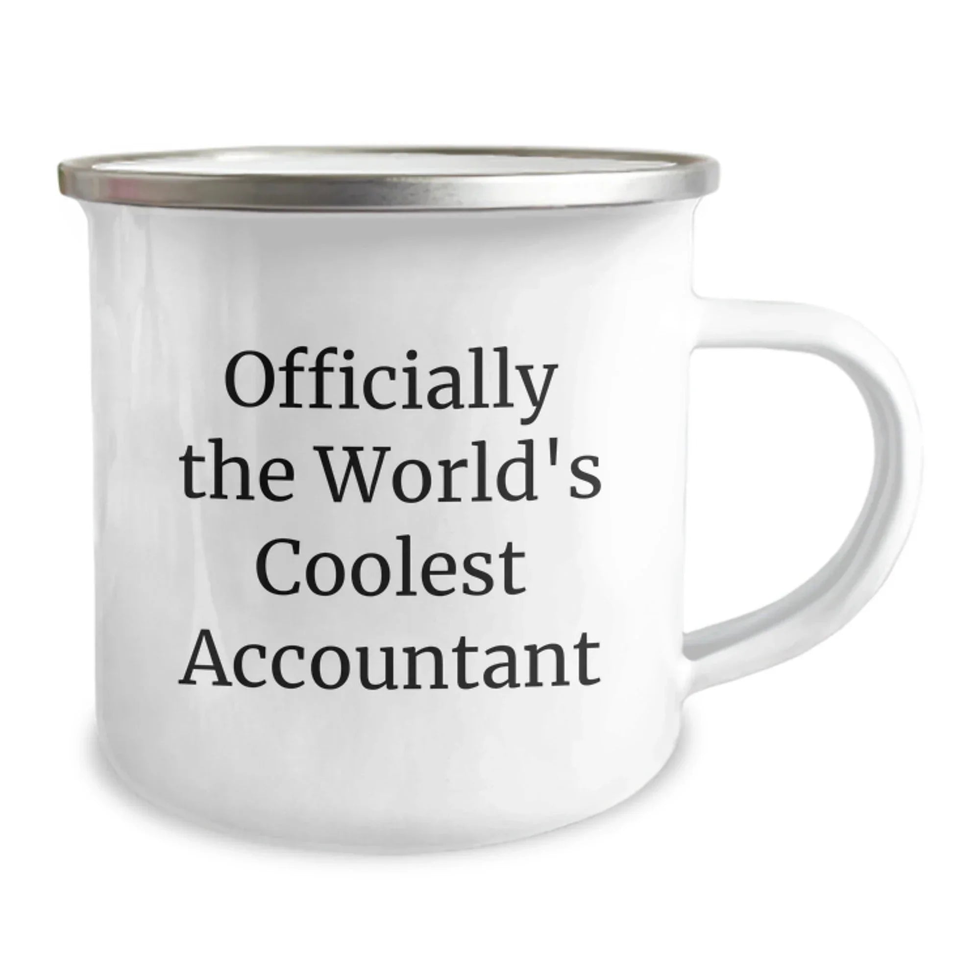 Funny Accountant Gifts from Friends Christmas Unique Mugs for Accountants, Officially The Worlds Coolest Accountant