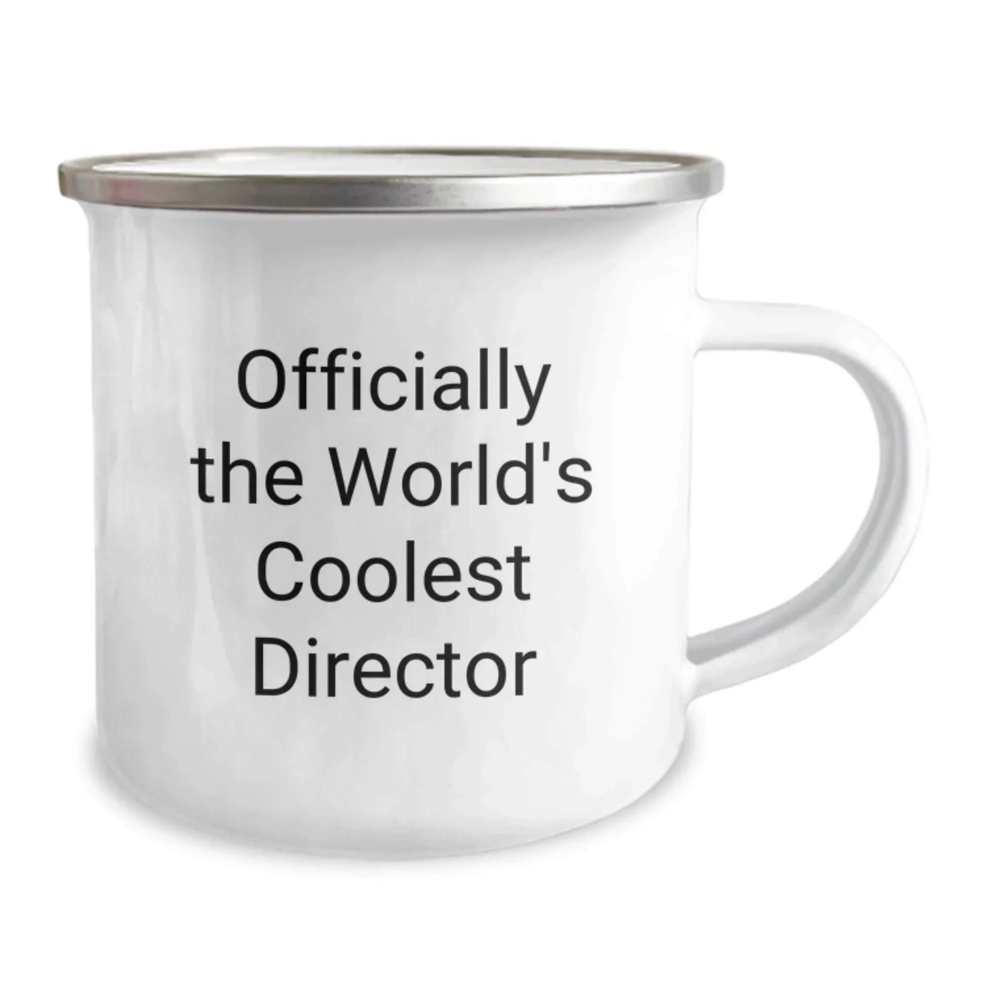 Funny Director Gifts for Men, 'Officially The World's Coolest Director' Camping Mug, Perfect Graduation Unique Gifts from Family, Friends to Coworkers