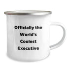 Funny Executive Gifts from Friends for the World's Coolest Executive - Christmas Unique Mugs for Men