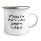 Funny Gifts for Executive Assistant, The World's Coolest Camping Mug, Christmas Unique Presents from Friends