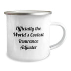 Funny Gift for Insurance Adjuster Friends from Coworkers - Christmas Unique Mugs for Insurers, Camping, Men, Women, Gifts for Insurers