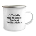 Gifts from Family to the World's Coolest Pediatrician - 'Officially The World's Coolest Pediatrician' Christmas Unique Mug