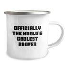 Funny Gifts from Friends and Family for the World's Coolest Roofer - Camping Mug Christmas Unique Finds
