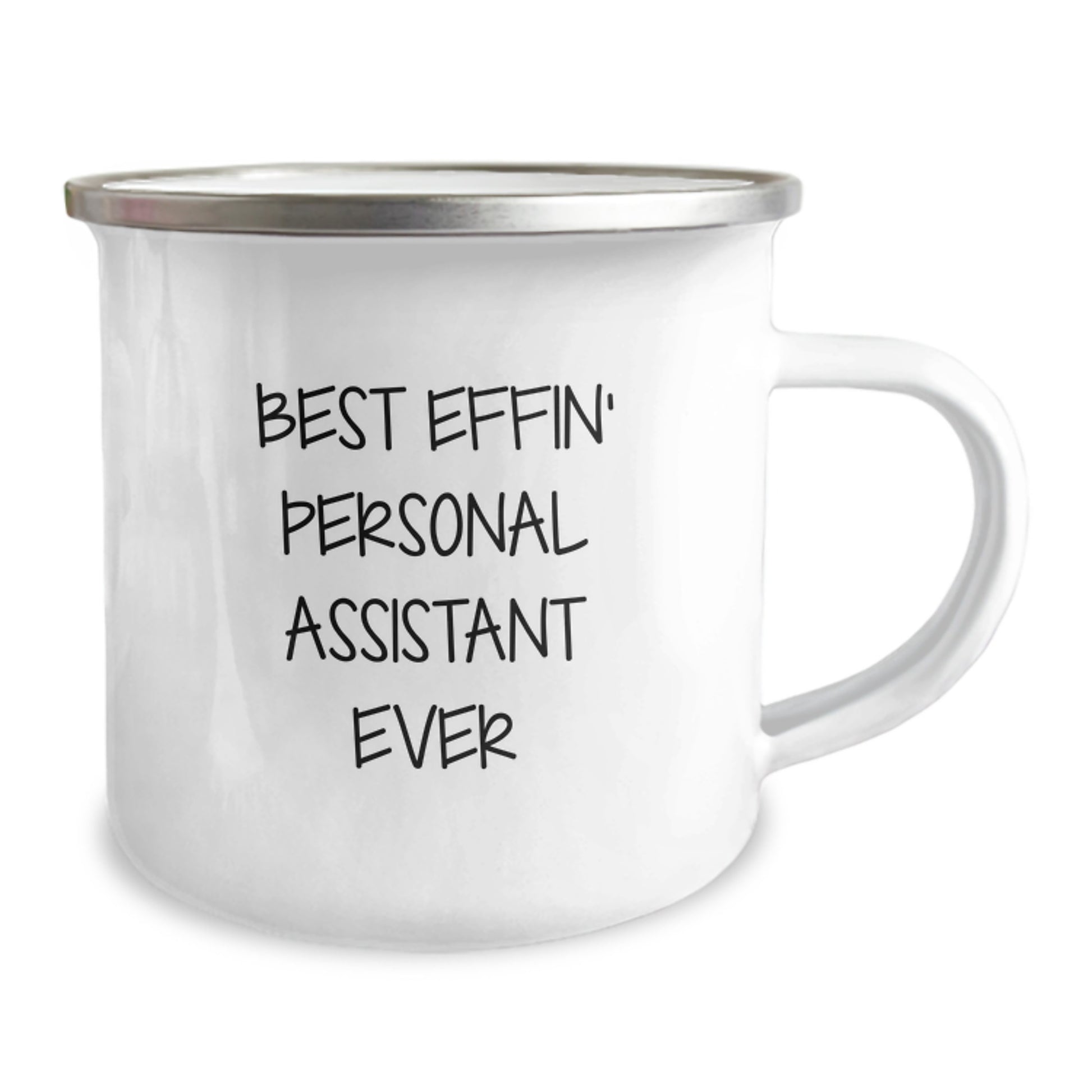 Funny Personal Assistant Gifts from Friends for Men Women Coworkers Family Best Effin' Camping Mug - Image 2