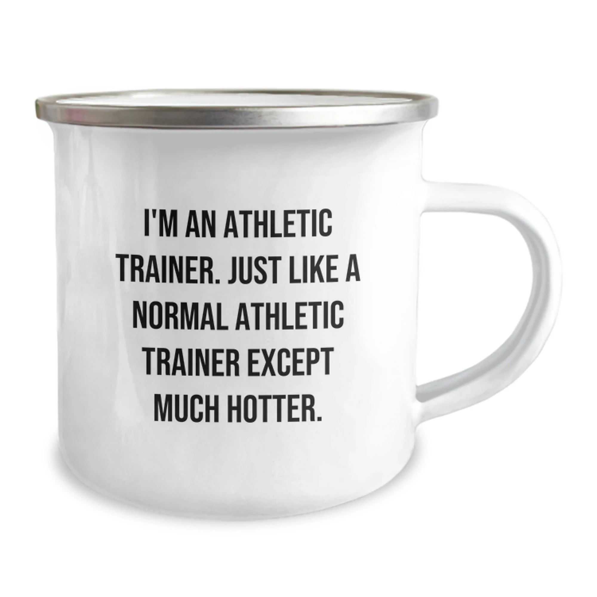 Funny Athletic Trainer Gifts for Her, Camping Mug with I'm An Athletic Trainer Quote - Unique Mother's Day Unique Gifts from Friends - Image 2