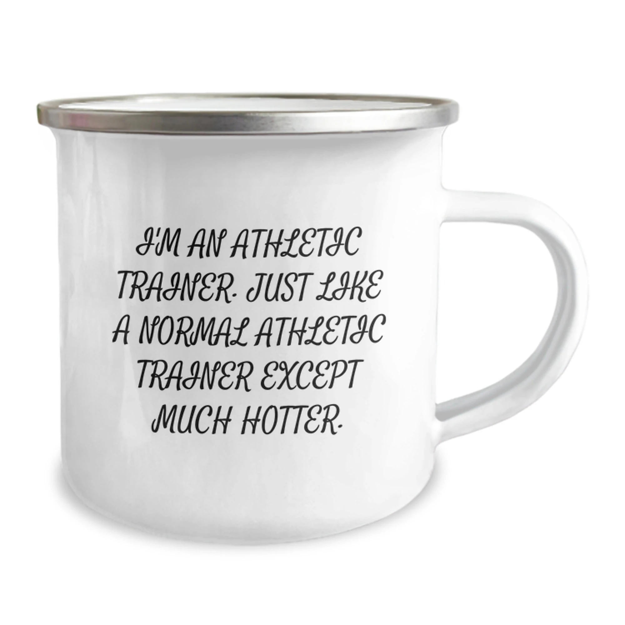 Funny Athletic Trainer Gifts - Mother's Day Unique Gifts from Family, Friends, or Coworkers for Athletic Trainers, Camping Mug for Men, Women, or Kids, Hotter Than Normal Athletic Trainer - Image 2