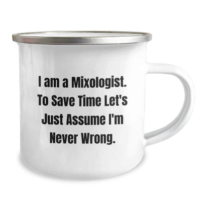 Mixologist Gifts from Friends, Gifts for Mixologists, Funny Camping Mug, Graduation Unique Gifts, I Am a Mixologist - Image 2