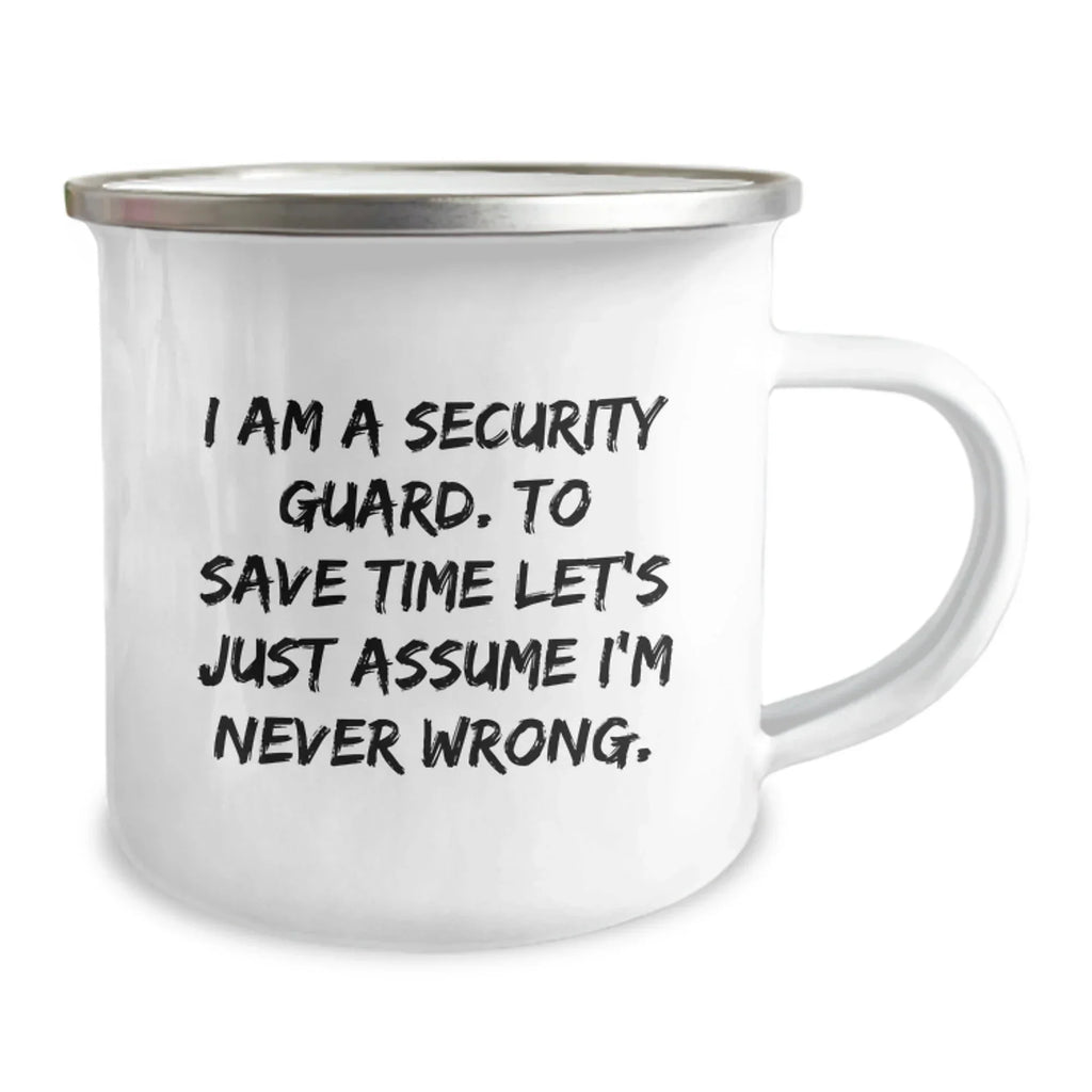 Funny Security Guard Christmas Unique Gifts from Men to Fellow Security Guard Friends