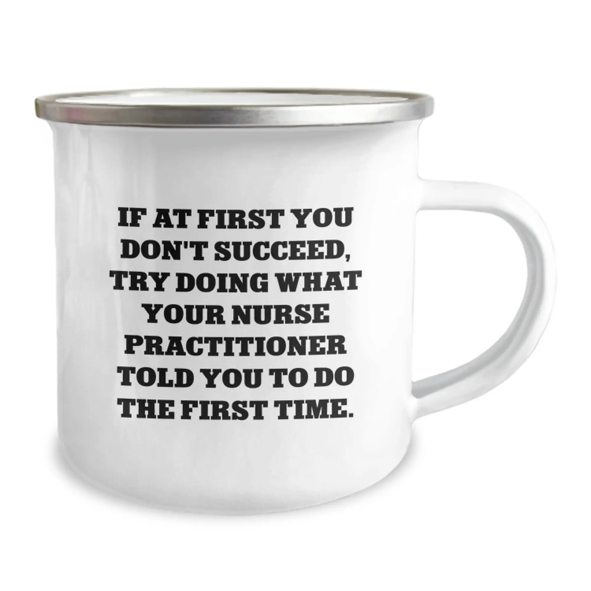 Funny Nurse Practitioner Gifts for Graduation, Nurse Practitioner Camping Mug with Inspirational Quote, Gifts from Family to Nurse Practitioner - Image 2