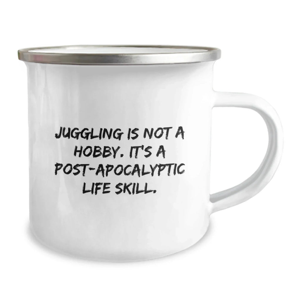 Juggling Gifts for Men - Funny Camping Mug for Juggling Enthusiasts, Gifts from Friends, Unique Christmas Unique Gifts for Him