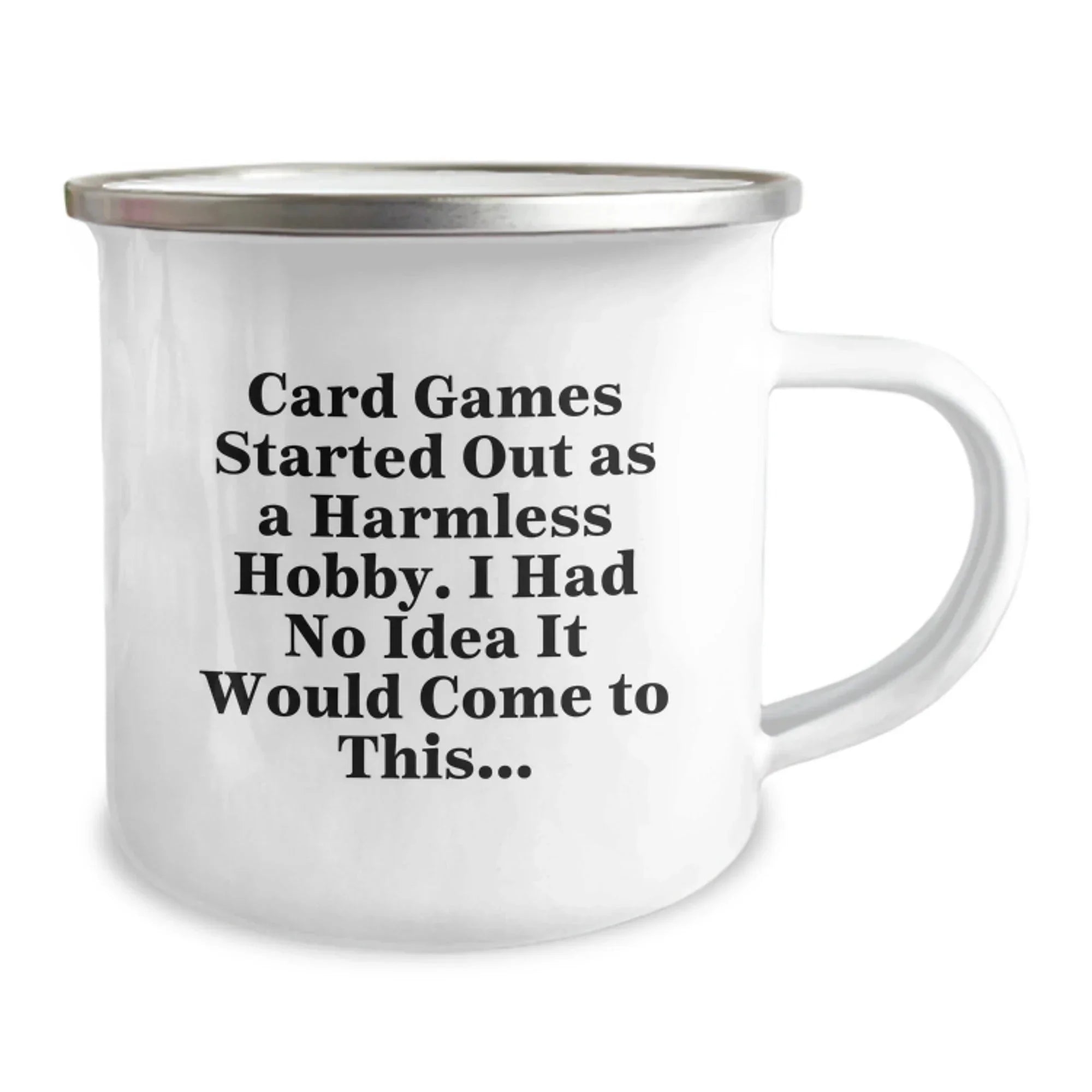 Funny Card Games Camping Mug Gifts from Friends for Card Game Enthusiasts This Christmas