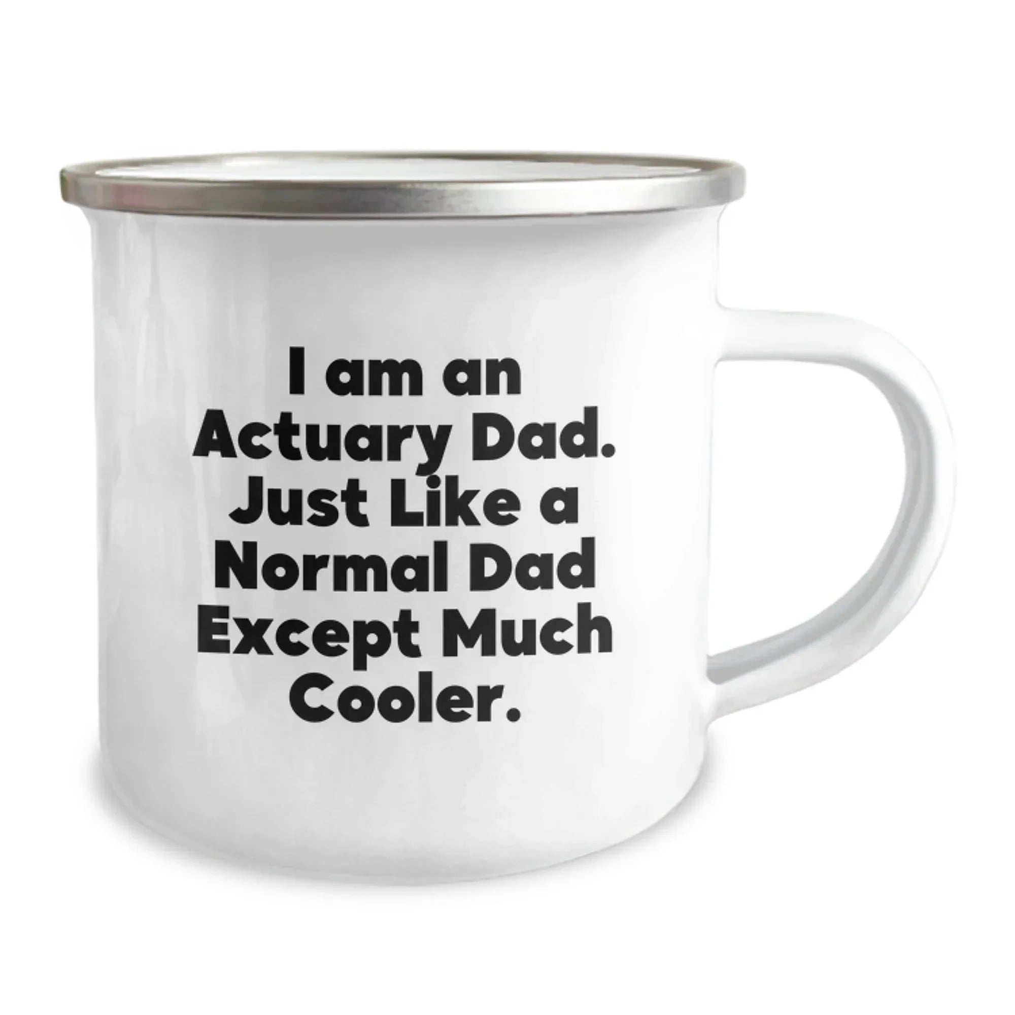 Funny Actuary Gifts for Actuary Dad - Christmas Unique Gifts from Family - Actuary Camping Mug Men