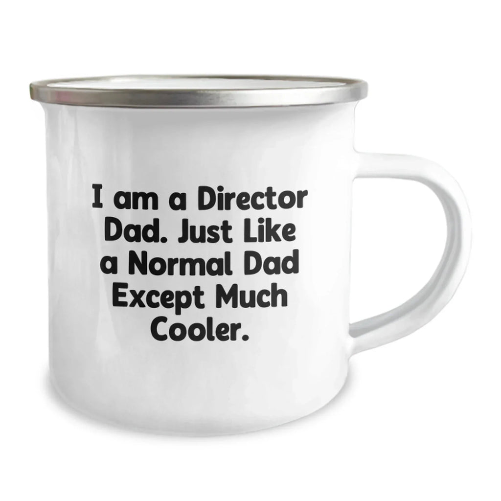 Funny Director Dad Camping Mug Gifts from Family for Christmas Unique