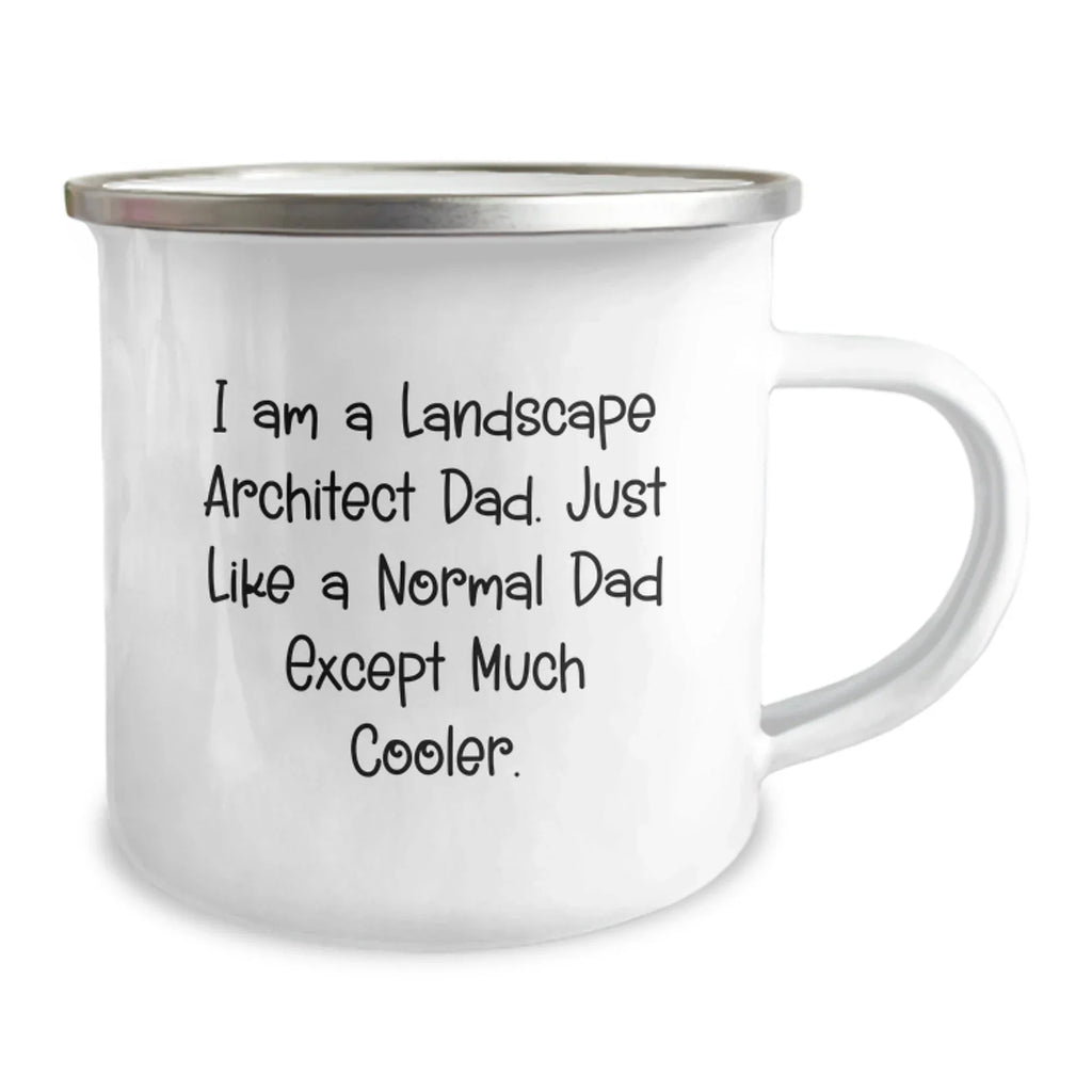 Landscape Architect Gifts, Funny Quote Mugs, Camping Mug for Dad, Gifts from Men Friends Family, Perfect Graduation Unique Gifts for Landscape Architect