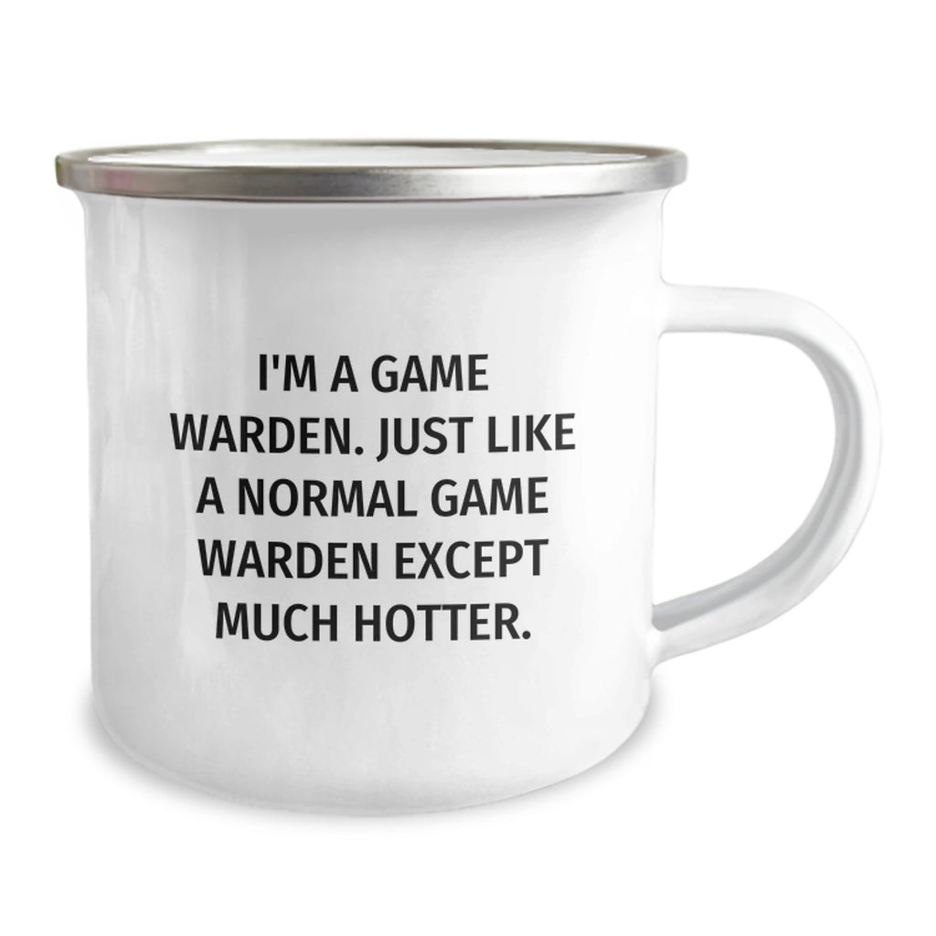 Game Warden Camping Mug Gift for Him - A Playful Keepsake - Image 2